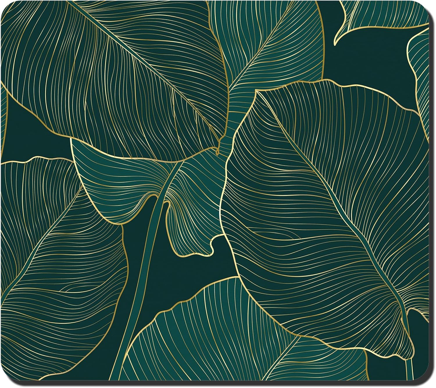 Rnivvi Floral Mandala Rubber Coffee Mat Absorbent Stain-Proof for Espresso Machine Kitchen Counter 30x40cm