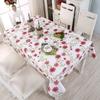 Home Esstisch Tischdecke, kleines frisches Blumenmuster, einfacher Antifouling-Couchtisch, quadratische Tischdecke, Schminktischdecke