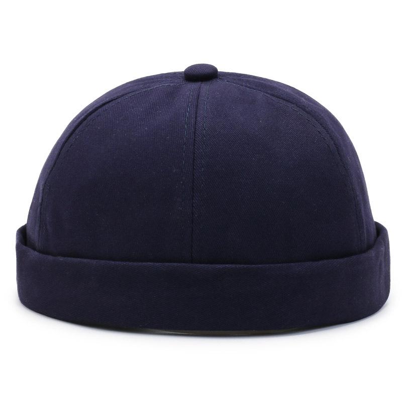 

Melon rind hat personalized beanie round hat sailor men s and women s niche trend hat Adjustable синій