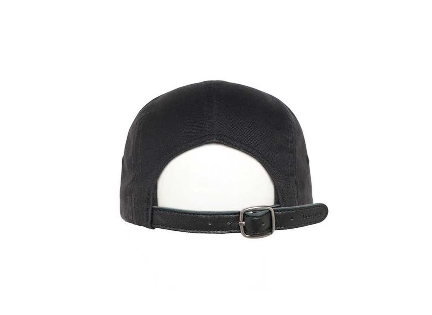 Supreme Gorra de Campo de Sarja de Chino Lavada Negra