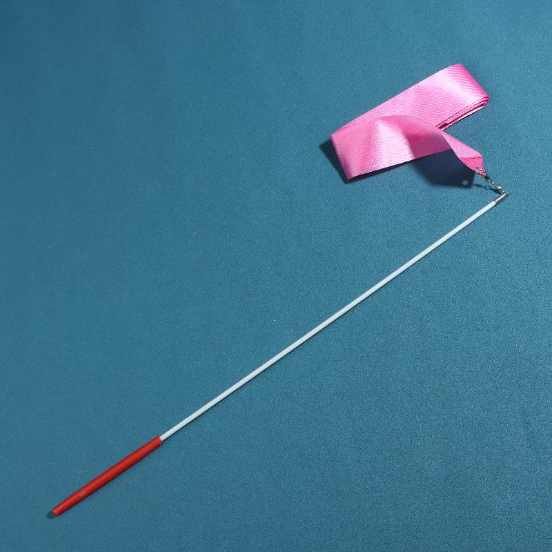 4M Artistic Gymnastics Ribbon With Rod Colorful Children Dance Ribbon Toys Outdoor Sports Toys Performance Props Kids Gifts