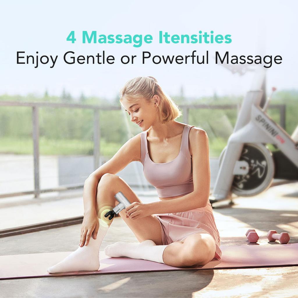 SKG F3 Lite Full-Body Massage Gun - Silver