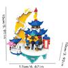 Guanghan Palace building blocks puzzle micro particle architecture birthday gift assembly creative