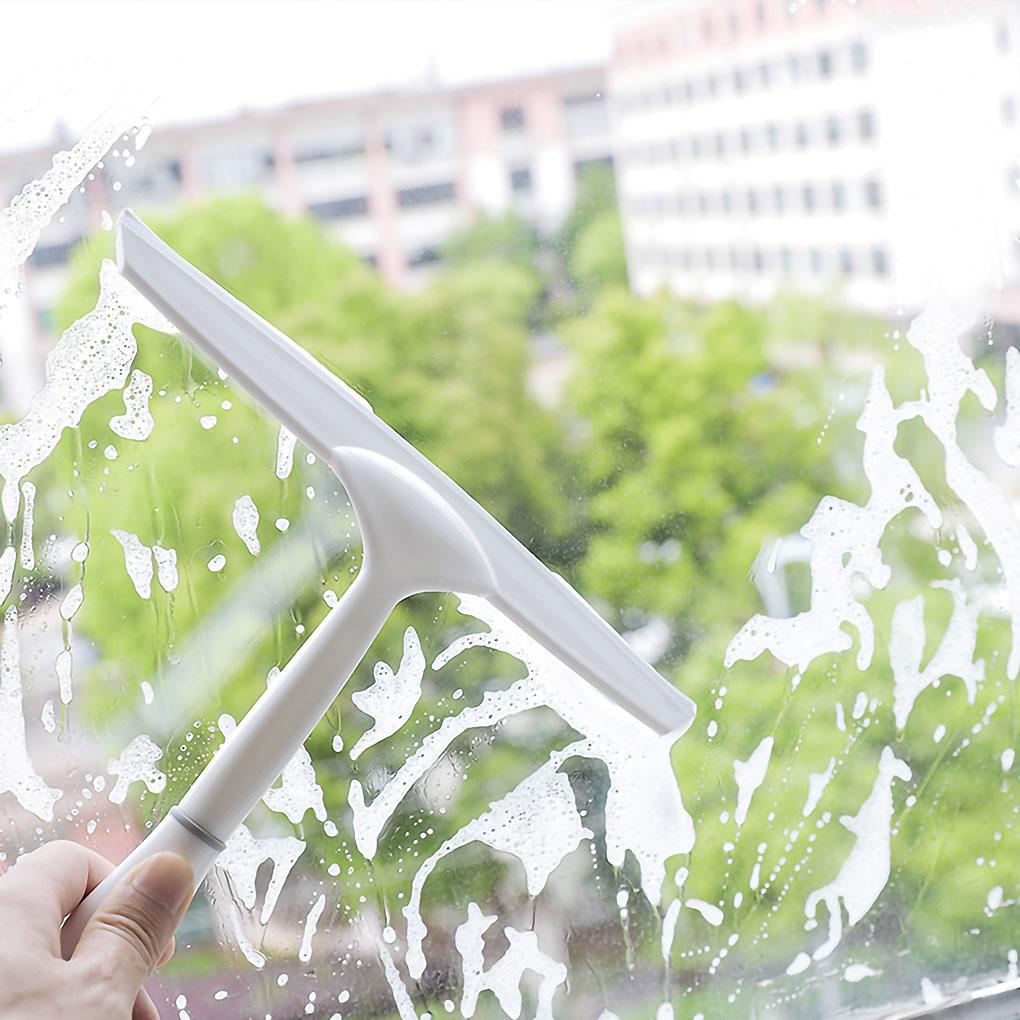Glass Water Scraper Handheld Window Cleaning Scraper Household Mirror Cleaning Tool for Bathroom