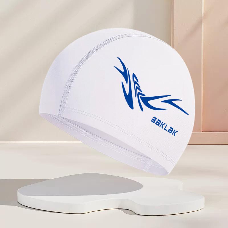 Adult Men's Nylon Swim Cap with Ear Protection Long Hair Sports Swimming Pool Hat for Men And Women