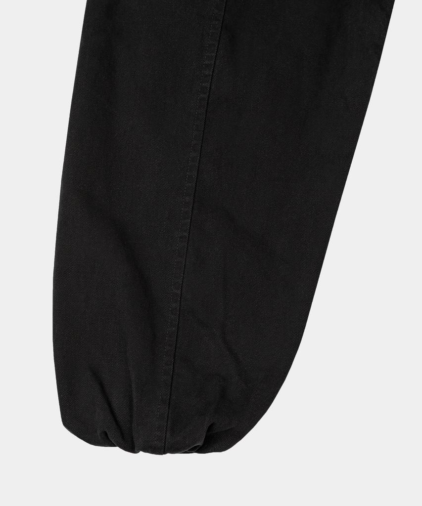 LETTERCOMO Washed Work Crop Blouson Jacket Black