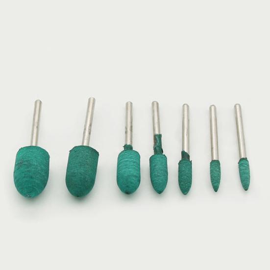 7Pcs 3-12mm Grinding Bits Compact Excellent Sharpness Elastic Assorted Polishing Head Bits