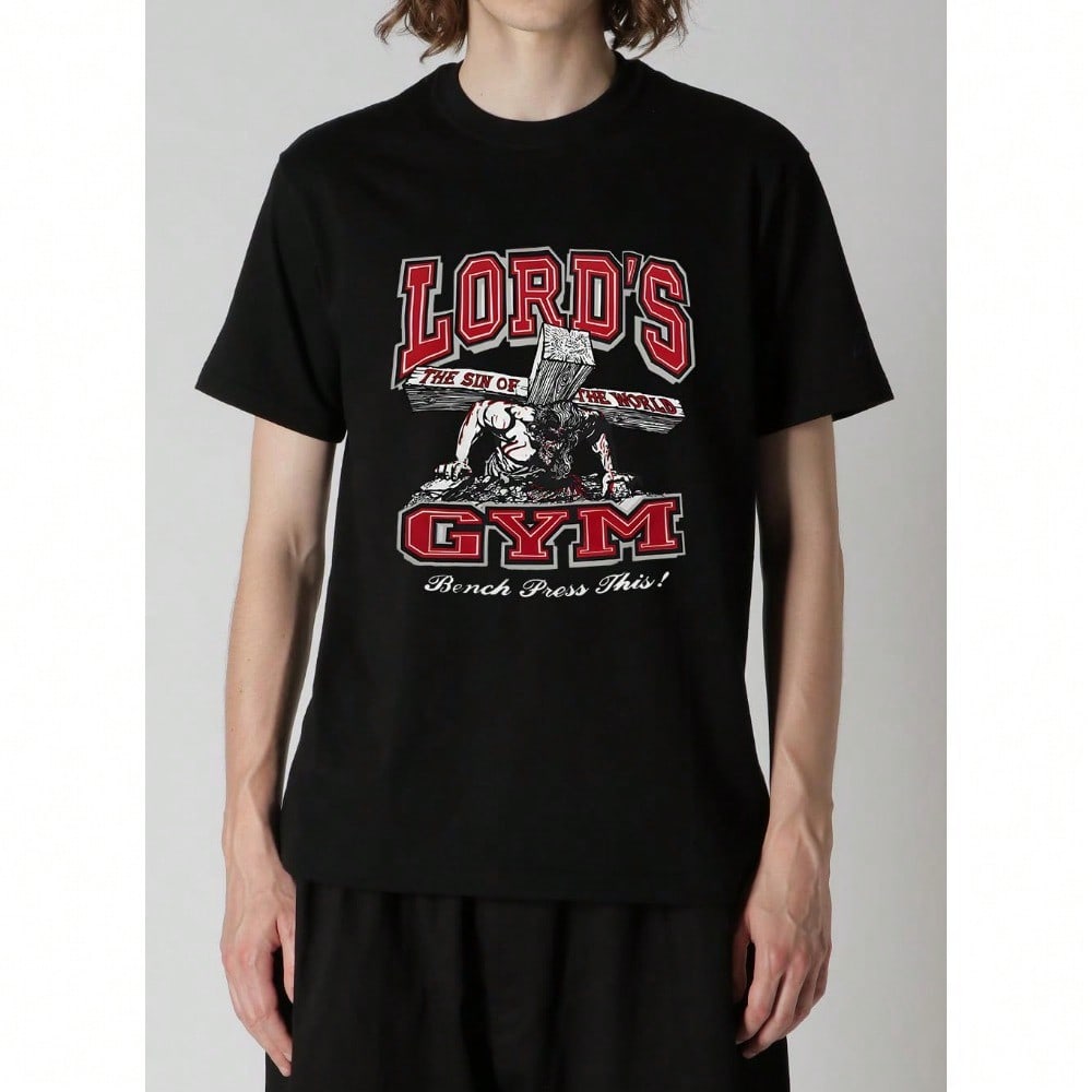 Generic Lord Gym Shirt Jesus His Pain Your Gain T-Shirt Christian Back Front Design Graphic Print Short Sleeve Tees Vintage T Shirts Summer Clothes