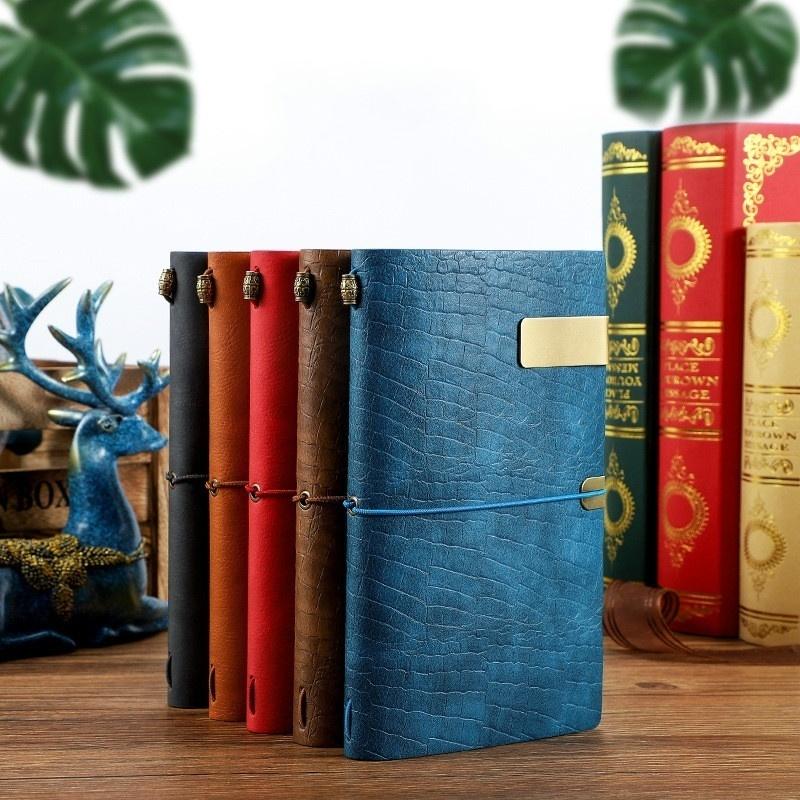 Caiet creativ detașabil A6 Caiet retro în stil european Portabil de călătorie Portabil Manual Jurnal Caiet