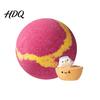 Bath Ball with Surprise Toy Salt Inside Fruity Floral Plants Extract Handmade Natural Sea Bubble Women Men SPA Gift Scented