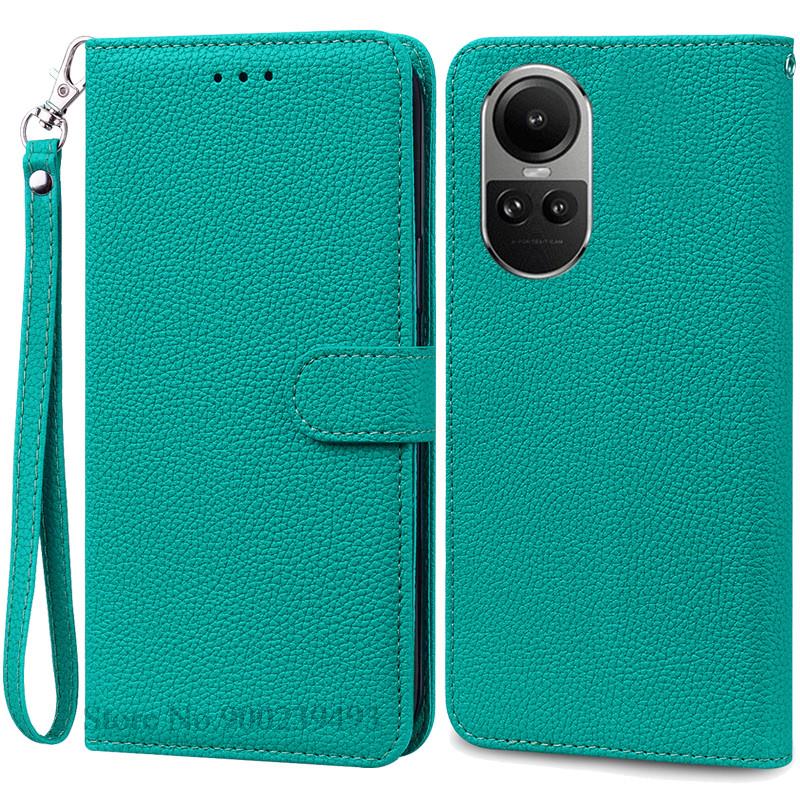 

Для OPPO Reno10 5G кожаный чехол для OPPO Reno 10 Pro 5G чехол-кошелек флип-чехол для Reno 10 Pro Plus чехол-книжка Fundas Coque Reno 10 Pro Plus