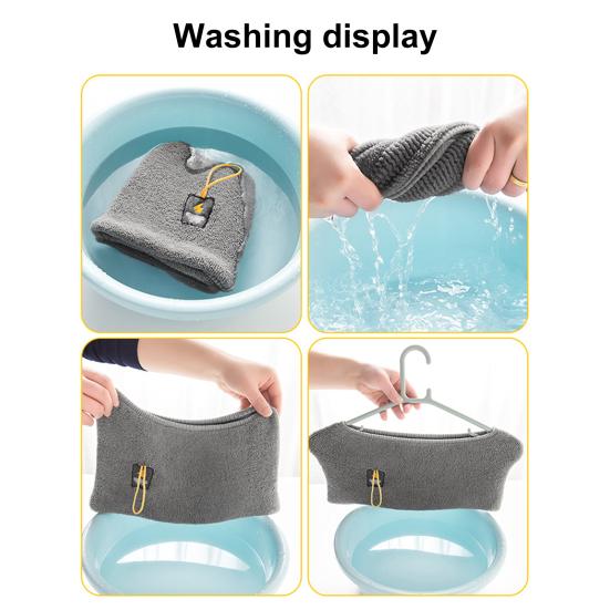 Closestool Pad Super Soft Wear Resistant Fabric Fade-resistant Toilet Seat Protective Mat for Home