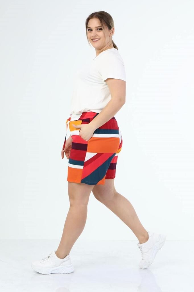 Damenmode Große Größen Shorts & Bermudas Shorts mit elastischer Taille und Tasche