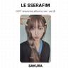 LE SSERAFIM HOT Weverse Albums Ver. ver.B Official Photocard
