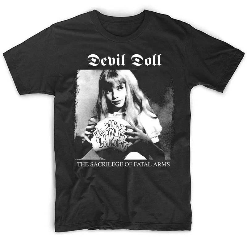 

Devil Doll Desecration of Deadly Weapons Album Unisex TShirt Pure Cotton AllSeason Streetwear Shirt harajuku S