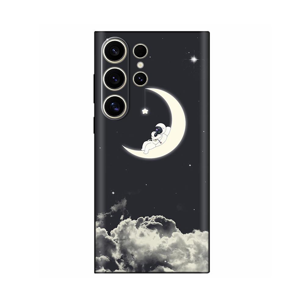 Pouzdro Pro Samsung S25 Ultra Umělecký Styl Plné Krytí Kryty Fundas Pro Samsung Galaxy S25 Ultra S25ultra Pouzdra Z Tekutého Silikonu