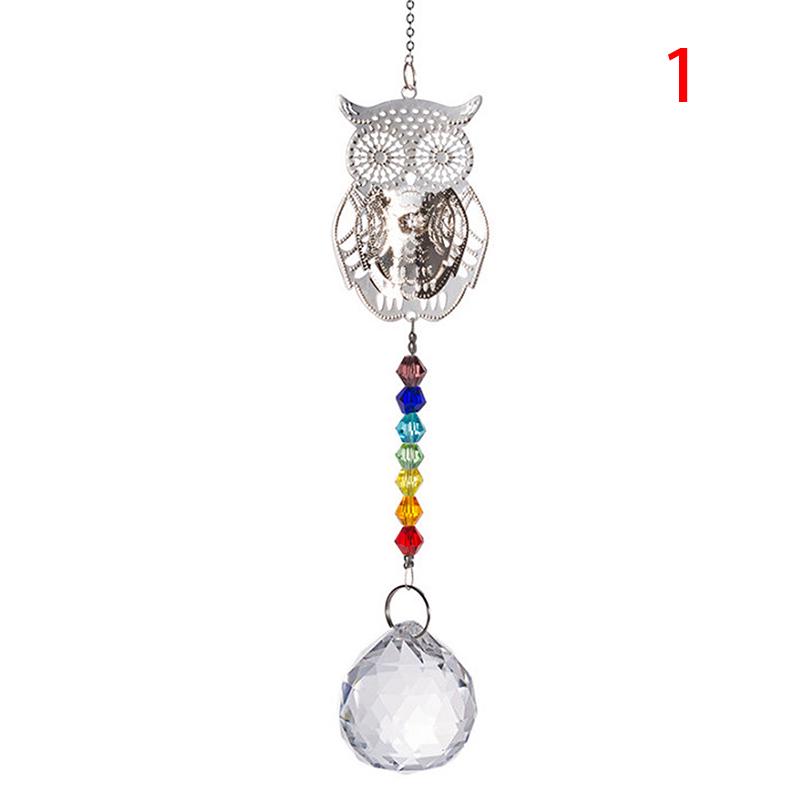 Buy 1PC Crystal Suncatcher Chandelier Crystal Ball Prisms Pendant