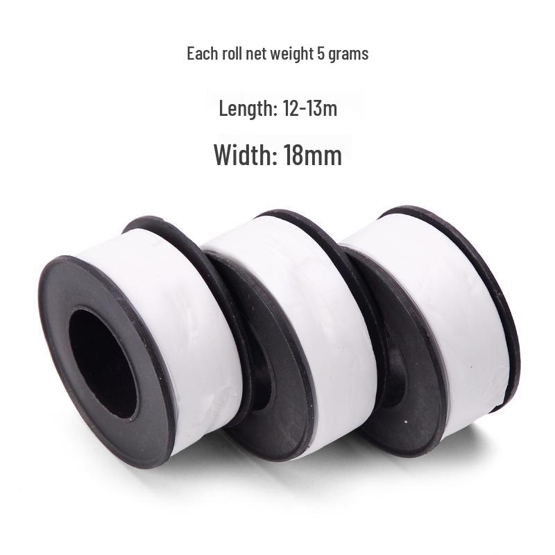 Thickened Wide PTFE Tape for Plumbing and Hardware Sealing