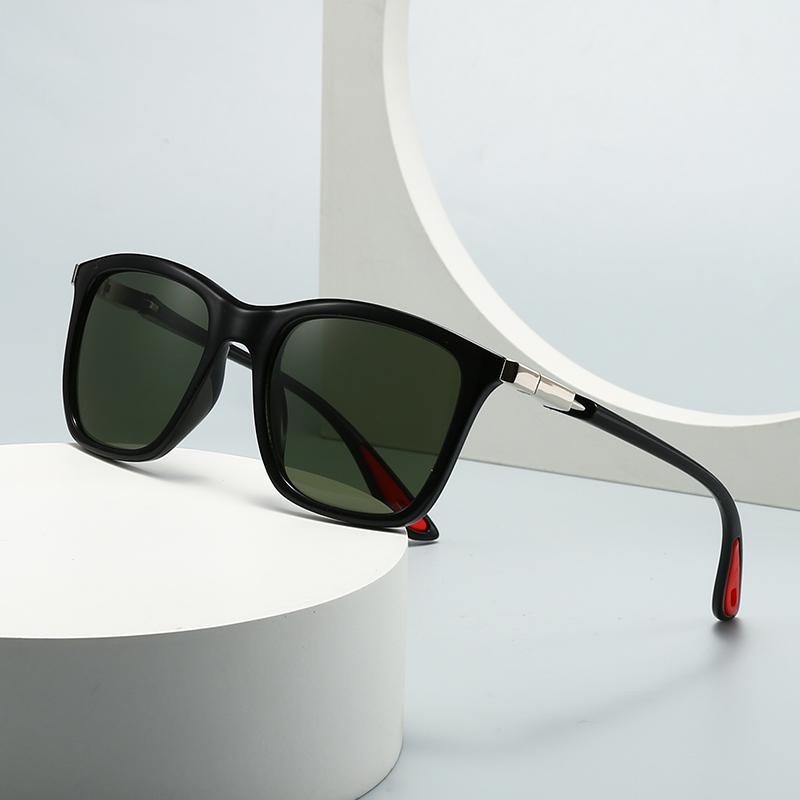 Foreign Trade  Modern Square Sunglasses European And American Street Photography Ins Popular Model Metal Decorative