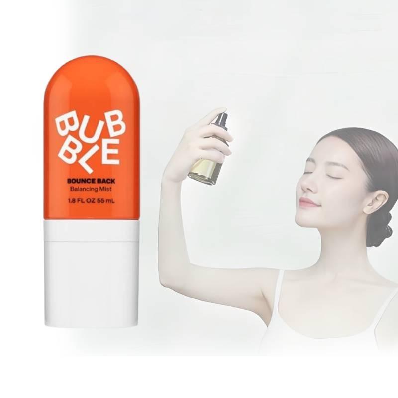 Refreshing Bubble Rebound Balancing Facial Mist Hydrating Skin Toner 55ml For Radiant Glow