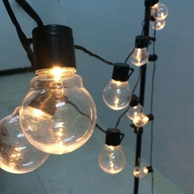 HOMZY 5m/10m Led Globe String Light Christmas Garland Outdoor Home Led Festoon Bulb Fairy Light for Party Garden Patio Decoration