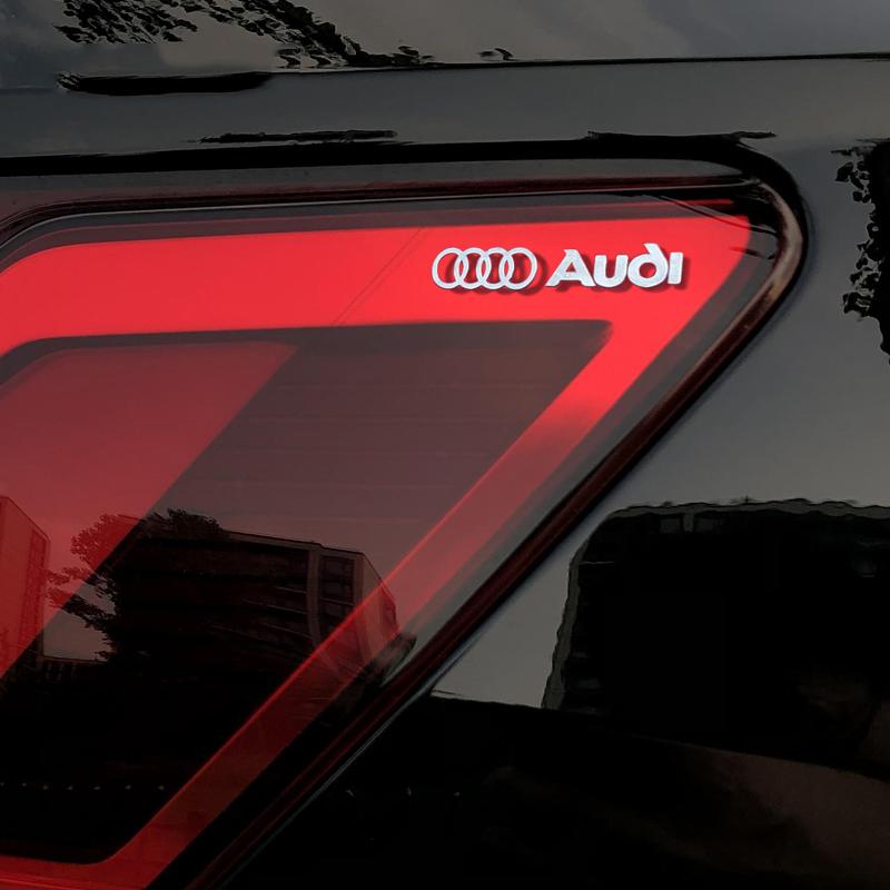 New Metal Emblem Auto Decor Decals Car Window Wiper Stickers For T S Line A1 A2 A3 A4 A5 A6 A7 A8 S3 S4 S5 S6 S7 Q2 Q3 Q4 Q5 Q7