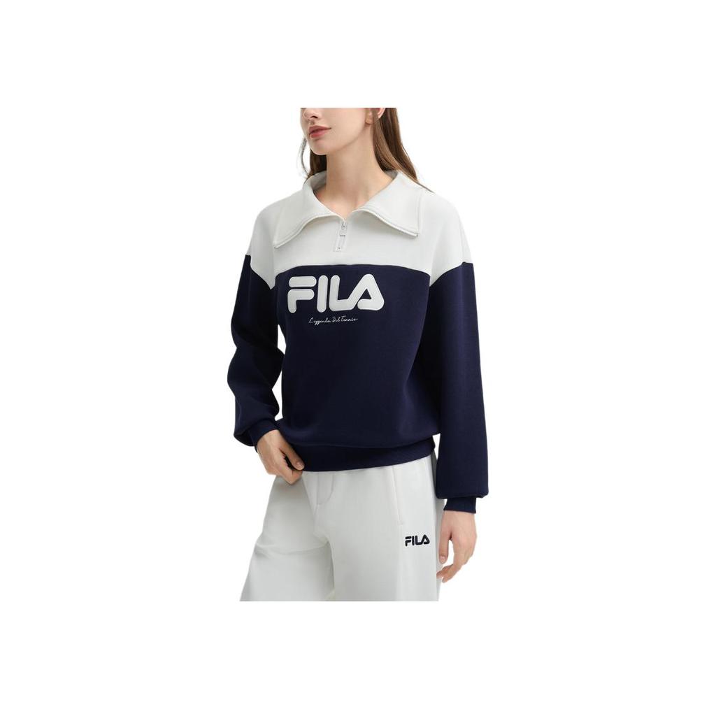 New FILA ORIGINALE Knitwear Women's Night Machine Blue F11W449203F-NV