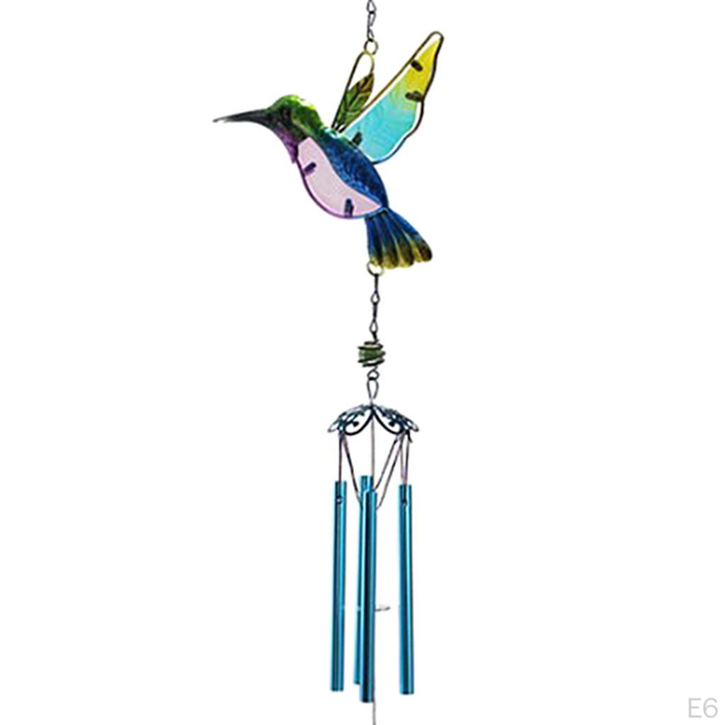 Kolibri / Libelle Metall Windspiel, Glocke, Windspiel für Entspannung, Anmut,