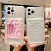 Card Bag Clear Phone Case For Redmi A1 A2 A3 7A 8 8A 9 9A 9AT 9I 9C 9T 10 10A 10C 12 12C 13 13C Photo Pocket Shockproof Cover