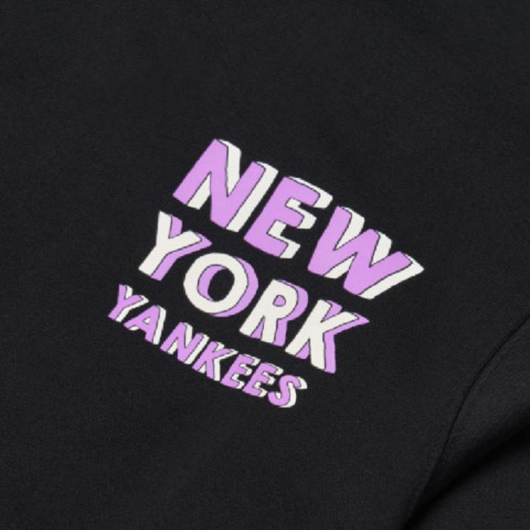 New MLB New York Yankees Sweatshirt Unisex Black 3AMTB0914-50BKS