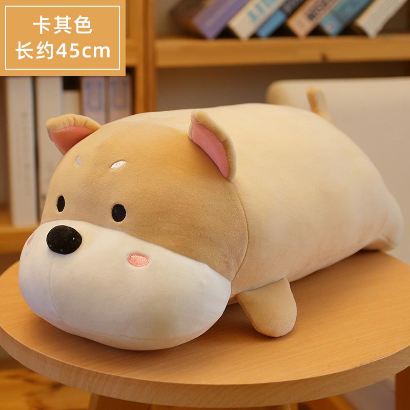 

45см Милая Мультяшная Плюшевая Мягкая Игрушка Мягкий Щенок Большая Подушка-Валик для Дивана Подарок на День Рождения Ребенка Кавайная Декоративная Игрушка 45cm