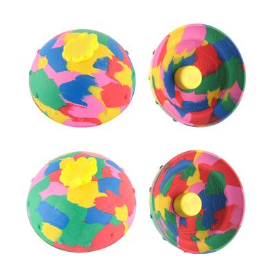 Camouflage Bouncing Ball Bowl, Bouncing Gyro Half Bowl Bouncing Decompression Vent Toy Exterminator