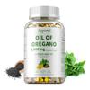 Ulei de oregano 6000mg, extract de ulei de semințe negre, formulă potentă, supliment alimentar, potrivit pentru adulți.