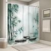 Zen Bamboo Garden Shower Curtain- Multi-Style Bath Decor, Perfect for Those Who Love Nature-Inspired and Practical Designs
