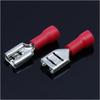 FDD1.25-250 insulating Female Insulated Electrical Crimp Terminal Connectors Cable Wire Connector 100PCS/Pack FDD1-250 FDD