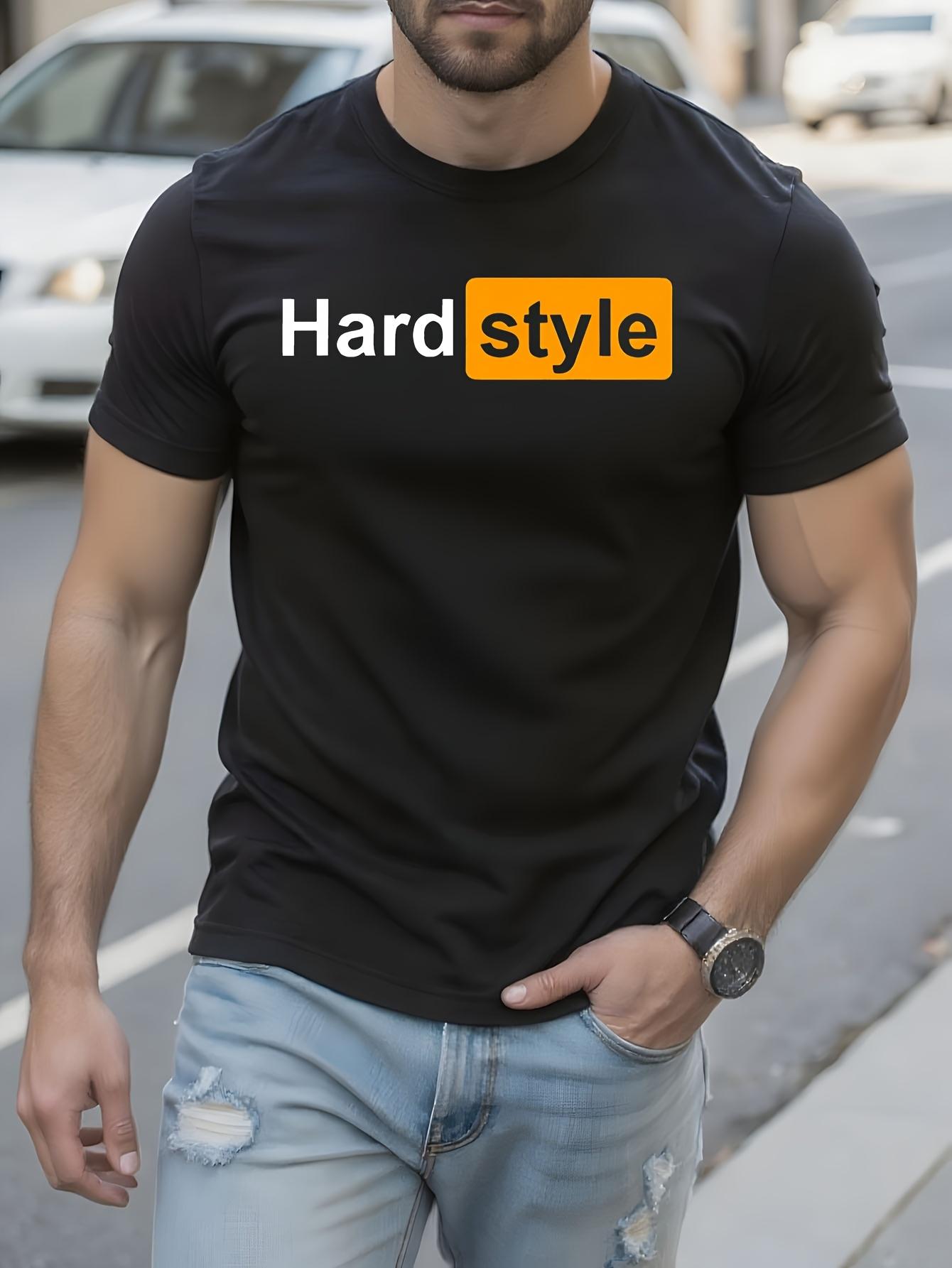 Hardstyle EDM Graphic Tshirt Graphic Tshirt - Black with ... XXL
