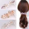 Crystal Side Bangs Clip Hair Pins Girls Barrette Hair Accessories Pearl Korean Rhinestones Popular High Quality Hair Clips 1PC  Jewelry Accessory