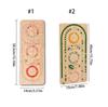 Wood Beading Board Jewelry Designing Plate Craft Tray Jewelry Making Accessory Wood Texture for Necklace and Bracelet