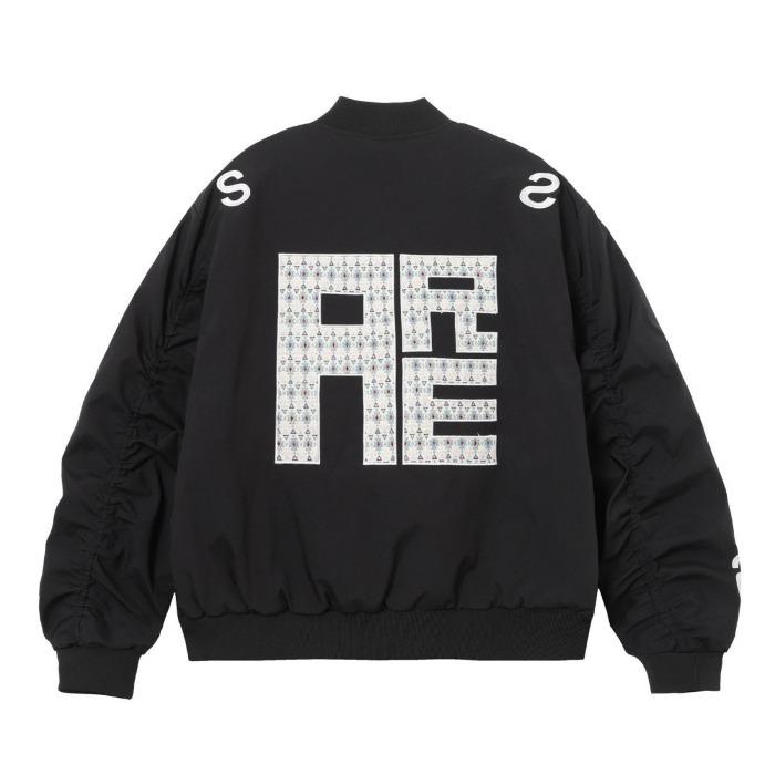 Унисекс ретро стеганая хлопковая куртка с вышивкой - Модная зимняя повседневная одежда XL