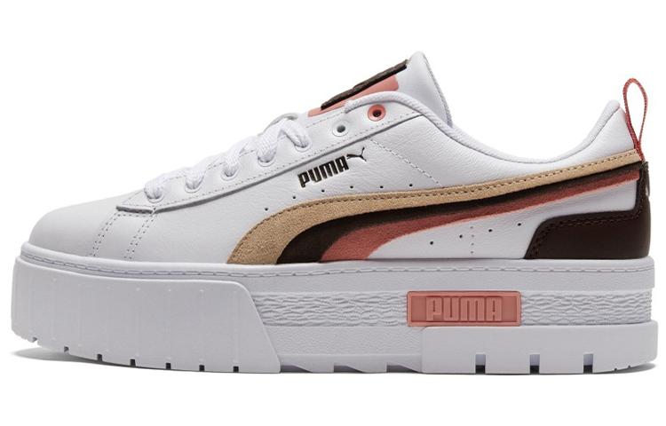 Puma Wmns Mayze Triplex - White Putty Rosette 39