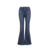 Veromoda 2025 Summer High-Waisted Flared Distressed Jeans