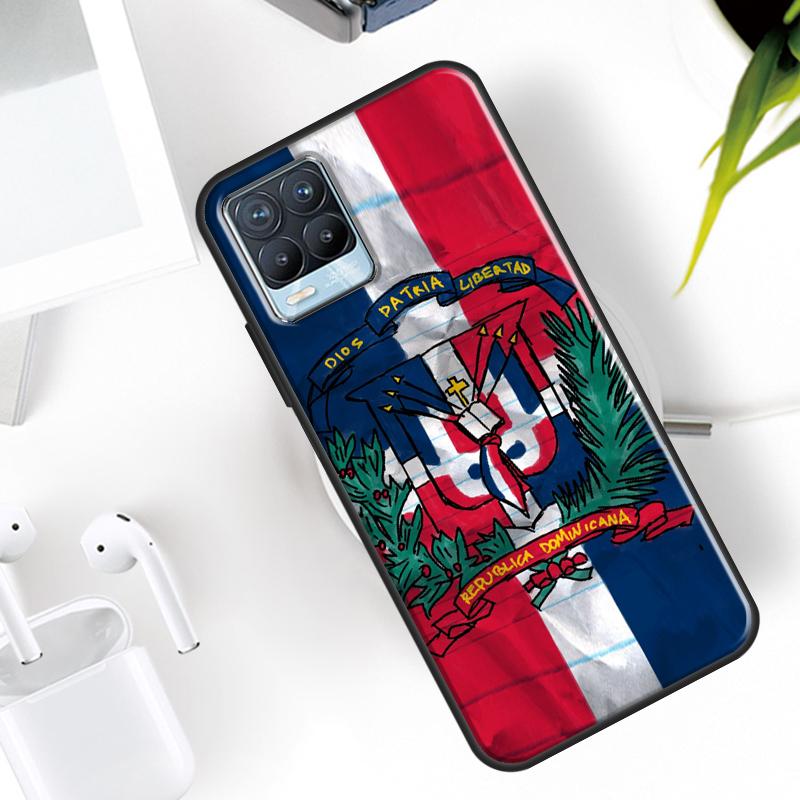 

Dominican Republic Flag Case For Realme 15 12 11 13 14 Pro Plus C65 C67 C61 C53 C55 C51 C25 C63 C71 C75 GT6 GT7 Pro Realme C55