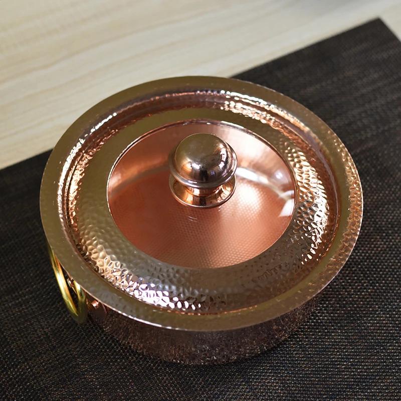 Special Induction Cooker Single Hotpot Hotpot Thickened Manual Copper Pot One Pot for One Person Cooking Copper Hotpot Cookware