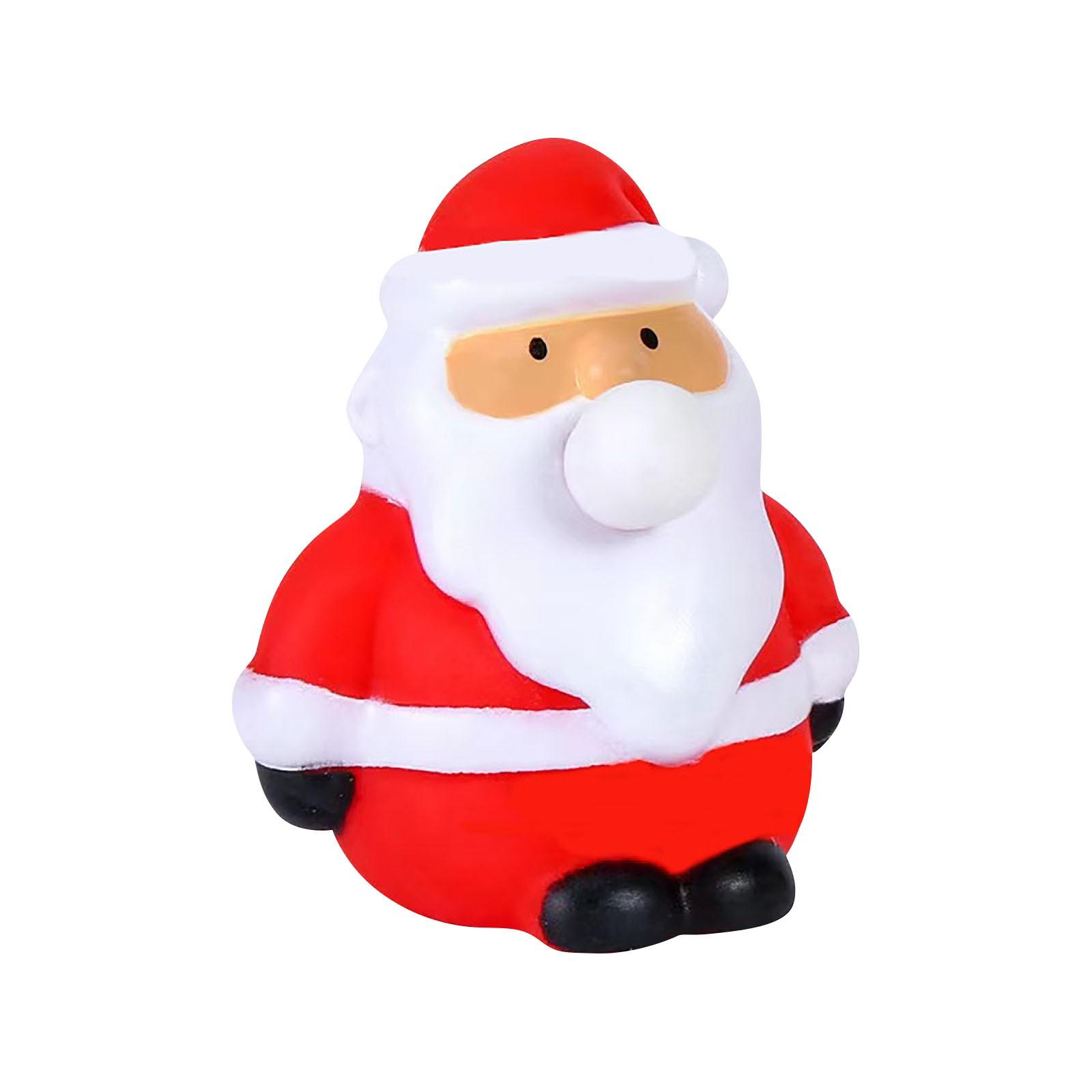 

Милый Санта Клаус Снеговик Лось Сквиши Игрушка Мягкий ТПР Снятие Стресса Вент Игрушки Пузырь Рождество Декомпрессионная Игрушка Рождественский Подарок One Size красный