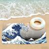 Print The Great Wave Off Kanagawa Towel Drying Bath Towel Applicable To Light Swimming Camping Yoga Beach Out
