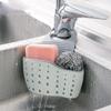 Kitchen Household Thickened Double Sink Bag Sink Plastic Drain Basket Storage Hanging Basket Storage Rack Drain Rack