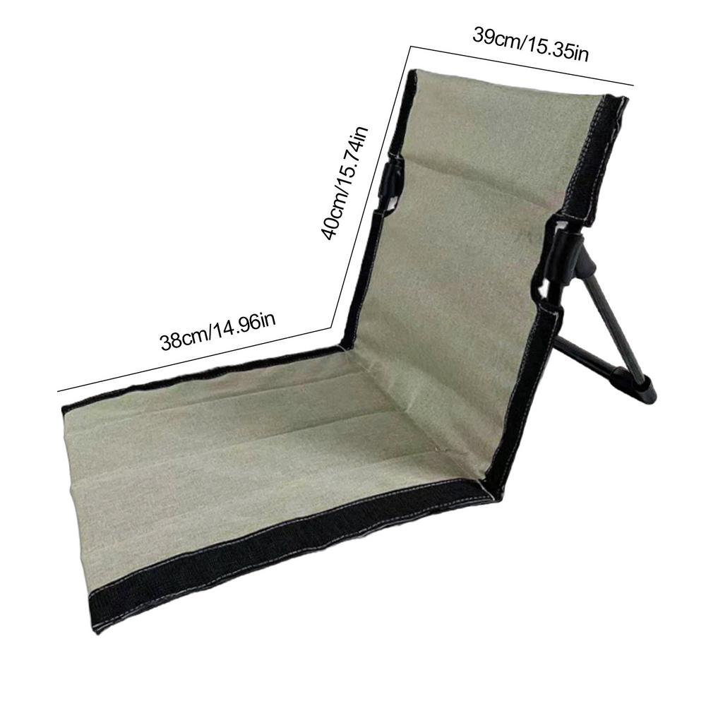 

Foldable Soft Seat Cushion Waterproof Breathable Chair Cushion Camping Chairs Portable Stable For Beach Pool And Outdoor хаки