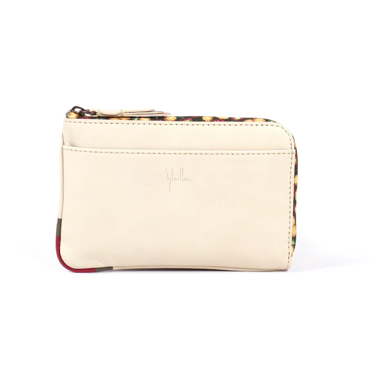 

Mini Wallet Zipper Compact 5470460 [Sibilla] L-shaped (Ivory (21))