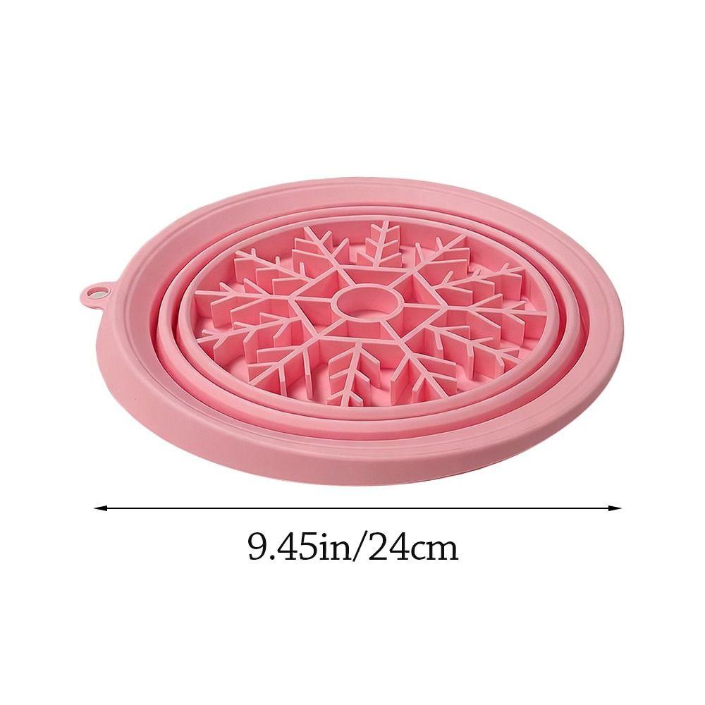 Silicone Ice Bath Washbasin Foldable Improved Blood Circulation Ice Washbowl Relief Stress Face Dipping Bowl for Women Girls