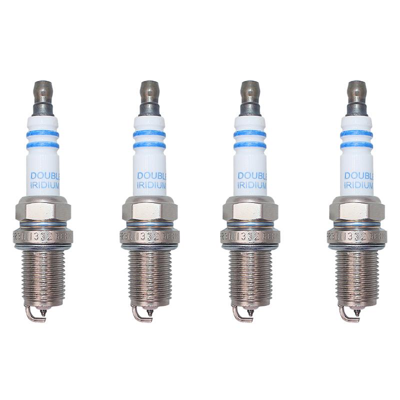 4pcs Iridium Spark Plug for Bosch FR3KII332 4PCS